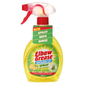 Спрей-антижир для посуды Elbow Grease Washing Up Spray Лимонная Свежесть 500 мл